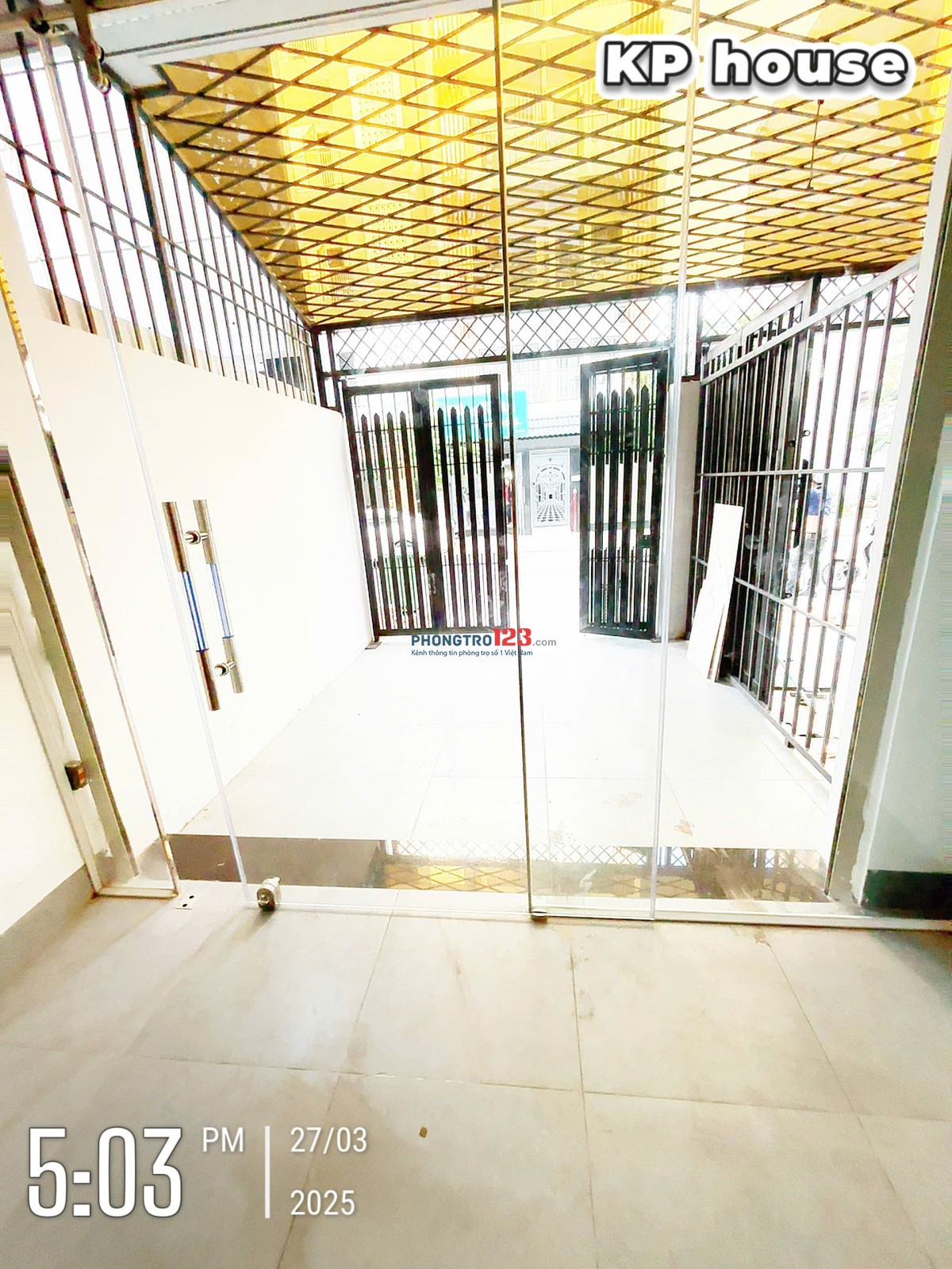 Cho thuê shophouse tầng trệt Cát Lái, cổng riêng lối đi riêng - Giá 5tr2