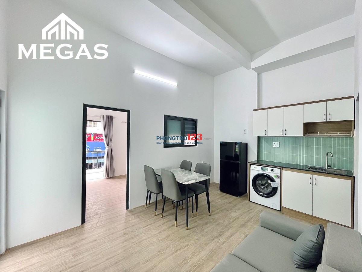 Căn Hộ 1 Phòng Ngủ – Ban Công – Tách Bếp – Full Nội Thất – Máy Giặt Riêng – Gần Sân Bay Tân Sơn Nhất