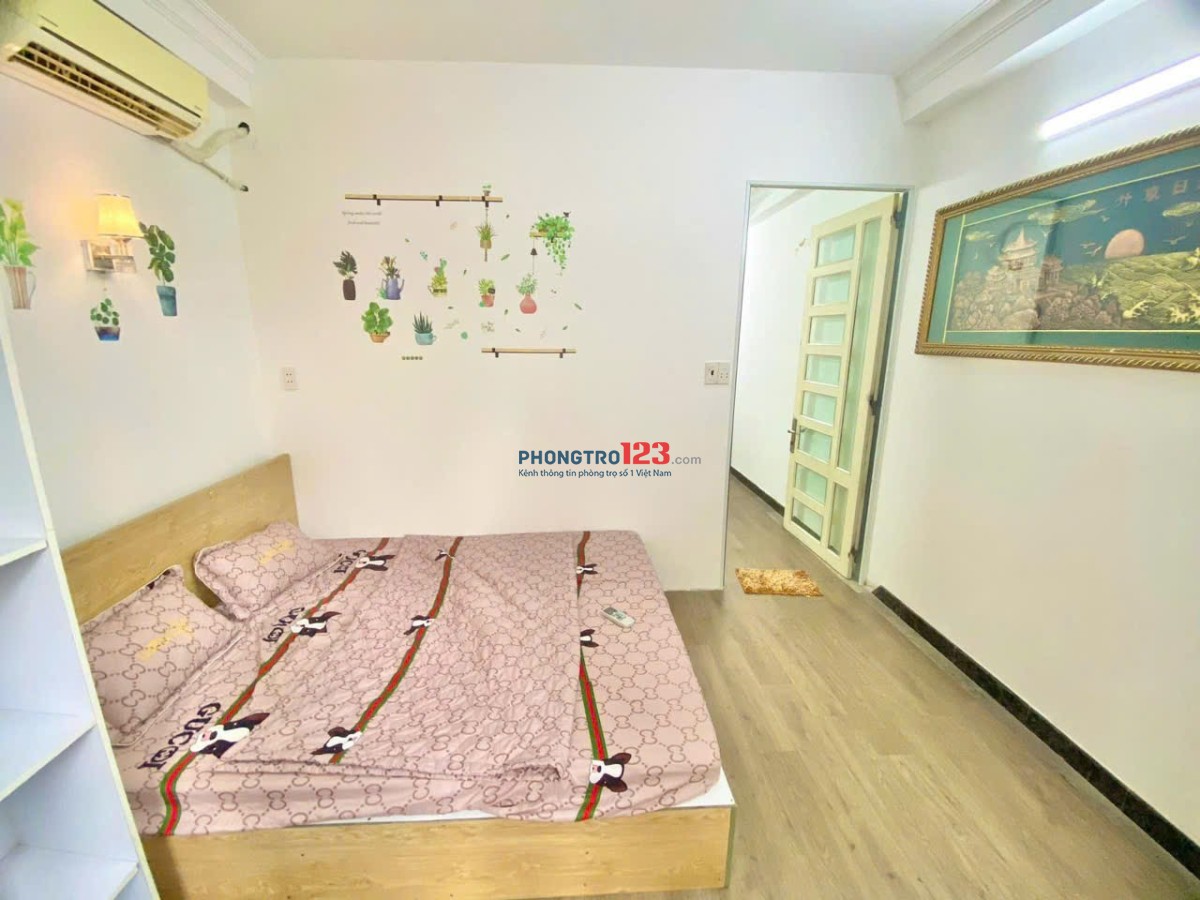 CHO THUÊ PHÒNG TRỌ 1 PHÒNG NGỦ, RIÊNG BẾP, CỬA SỔ LỚN NHIỀU ÁNH SÁNG – TRẦN QUANG DIỆU, Q3