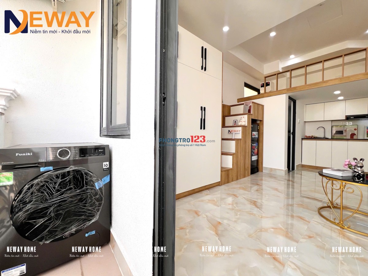 PHÒNG MỚI XÂY GIÁ TỐT NGAY HOÀNG VĂN THỤ, FULL NỘI THẤT, BAN CÔNG, GẦN SÂN BAY TSN