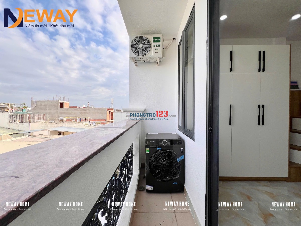 PHÒNG MỚI XÂY GIÁ TỐT NGAY HOÀNG VĂN THỤ, FULL NỘI THẤT, BAN CÔNG, GẦN SÂN BAY TSN