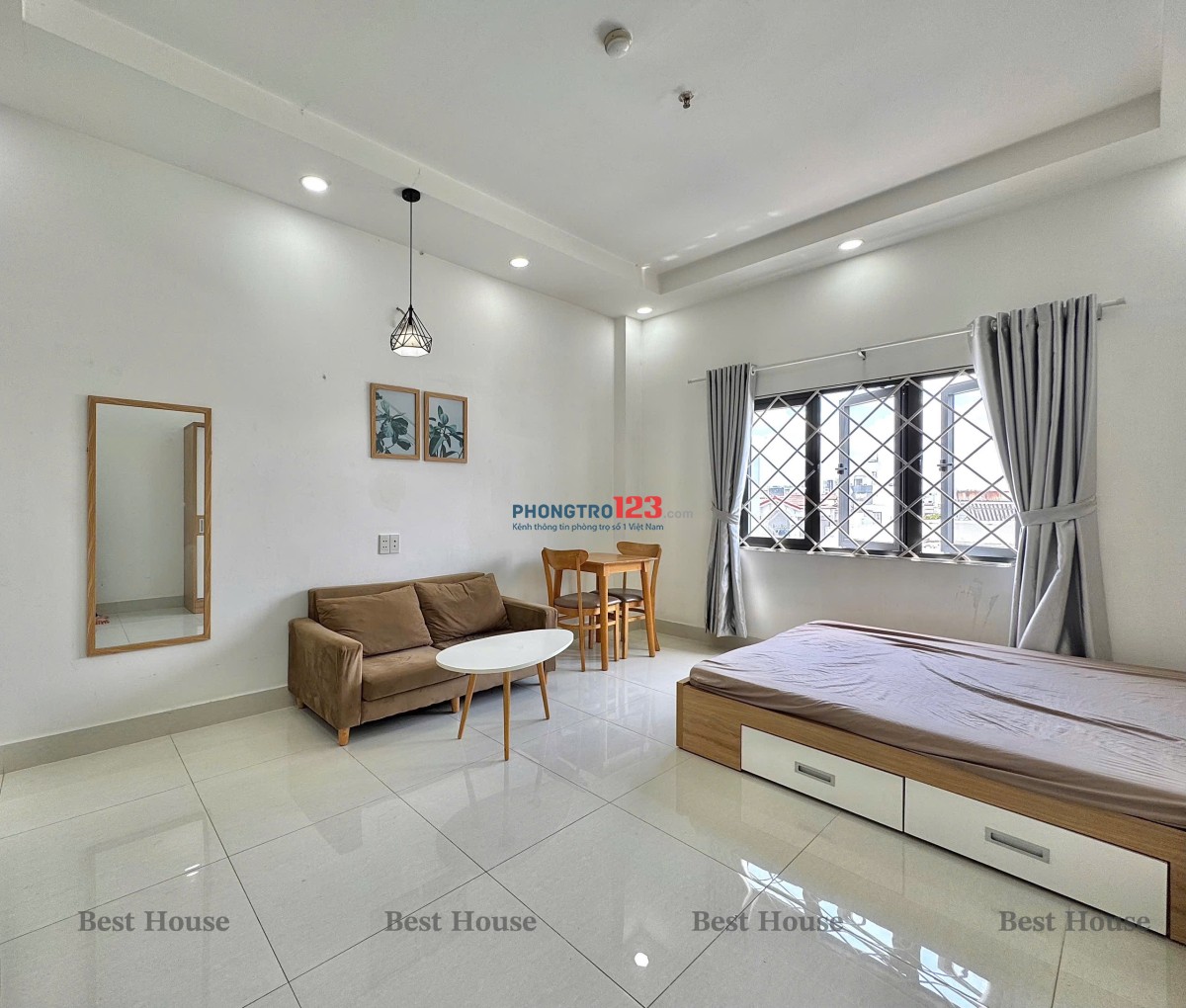 STUDIO FULL NỘI THẤT CỬA SỔ TRỜI - THOẠI NGỌC HẦU, TÂN PHÚ - 0909186134