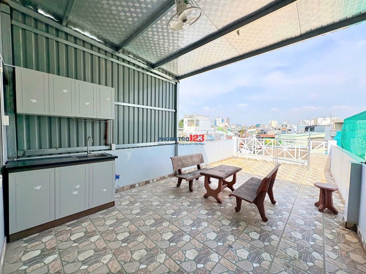 Căn hộ duplex full nội thất ban công lớn gần sân bay tân sơn nhất, lăng cha cả, quận tân bình