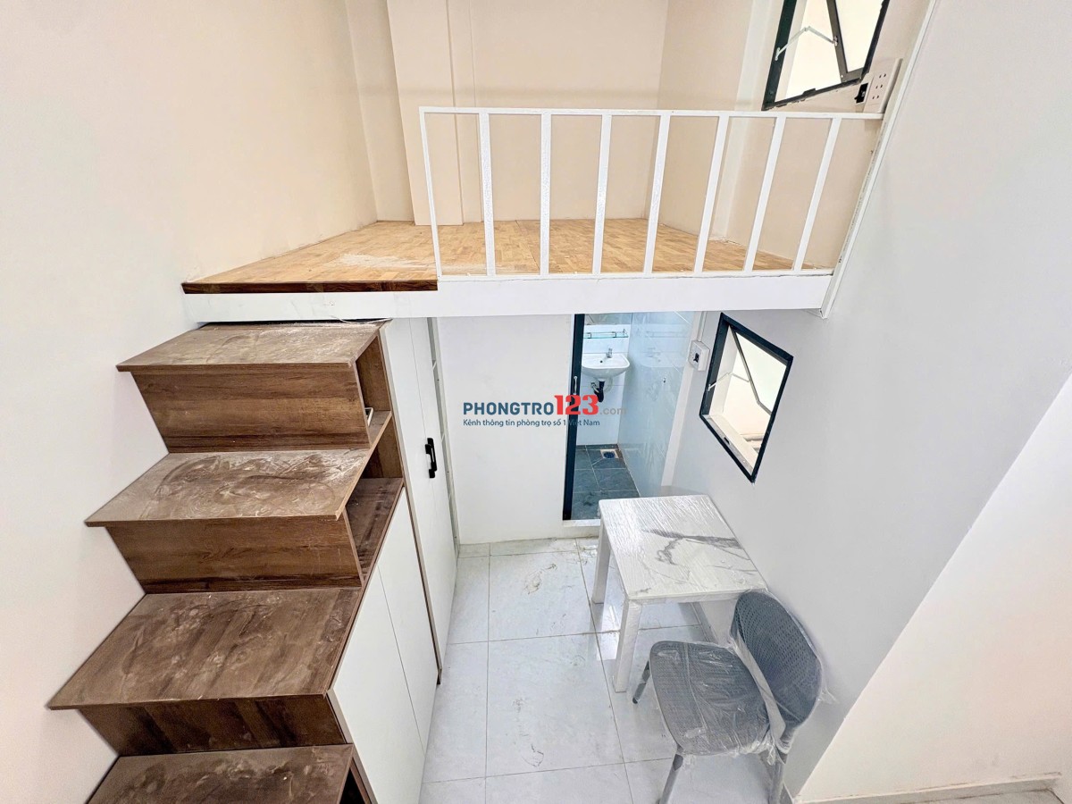 Căn hộ duplex full nội thất ban công lớn gần sân bay tân sơn nhất, lăng cha cả, quận tân bình