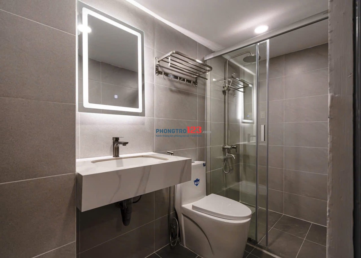 Căn hộ 1pn ban công máy giặt riêng rộng 40m2 gần sân bay tân sơn nhất, ga t3, lăng cha cả