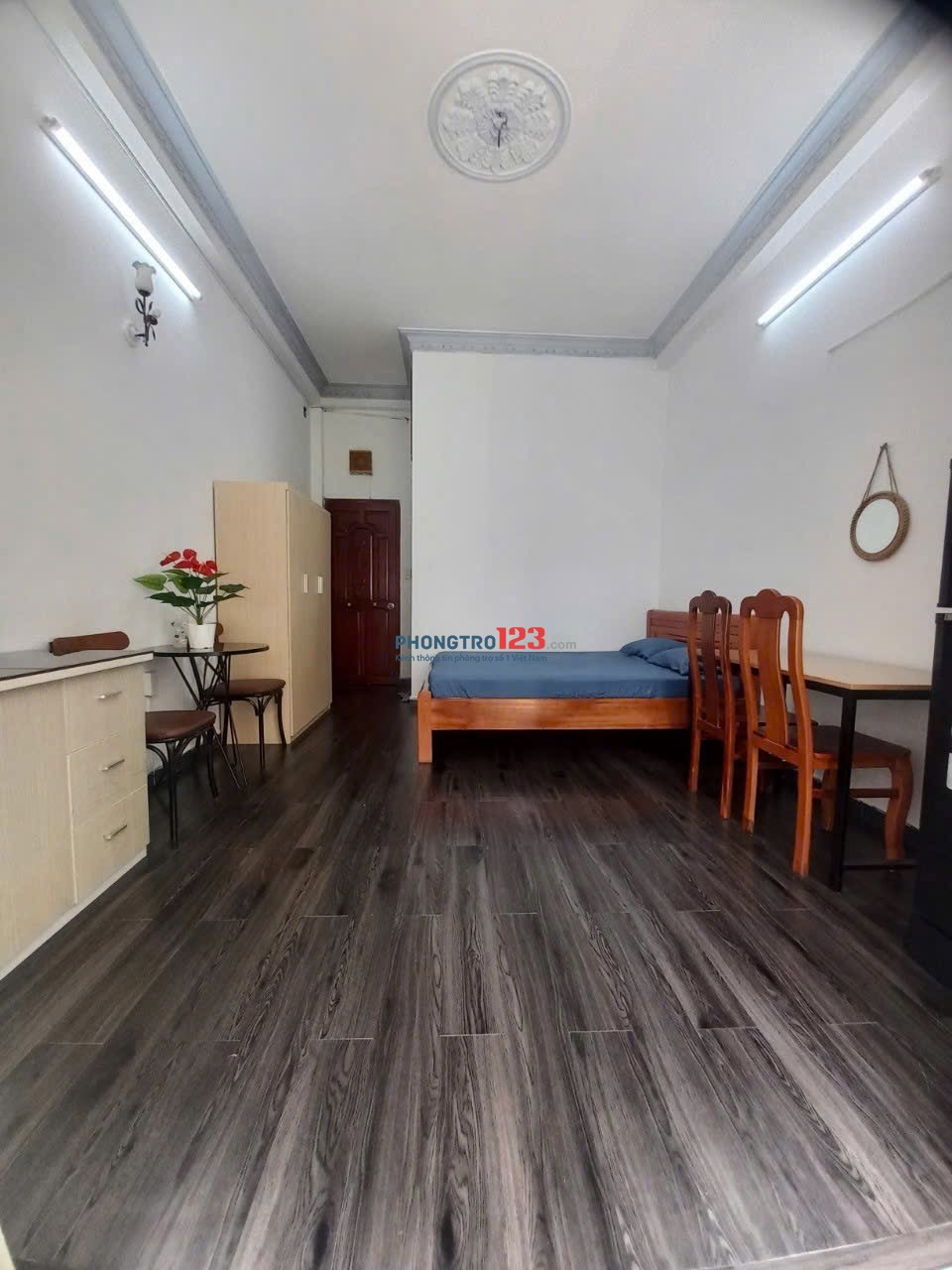 Căn hộ studio ban công full nội thất gần cv hoàng văn thụ sân bay tân sơn nhất ga t3 quận tân bình