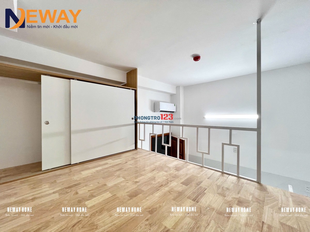 Phòng trọ giá rẻ - nhà mới xây 100% - Siêu tiện - có gác - sẵn máy lạnh