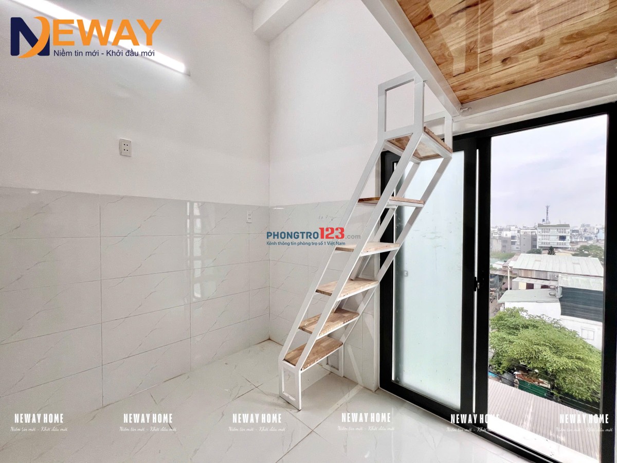 Phòng trọ giá rẻ - nhà mới xây 100% - Siêu tiện - có gác - sẵn máy lạnh