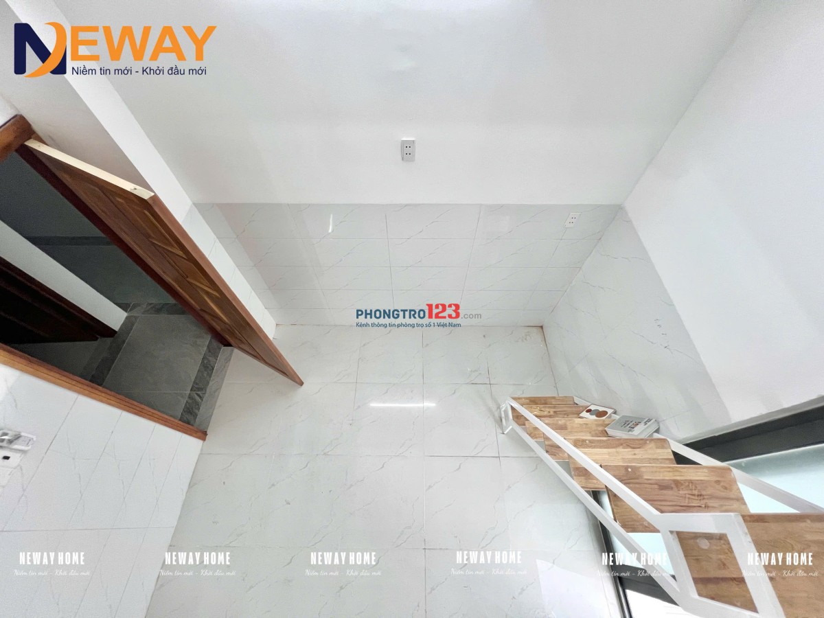 Phòng trọ giá rẻ - nhà mới xây 100% - Siêu tiện - có gác - sẵn máy lạnh