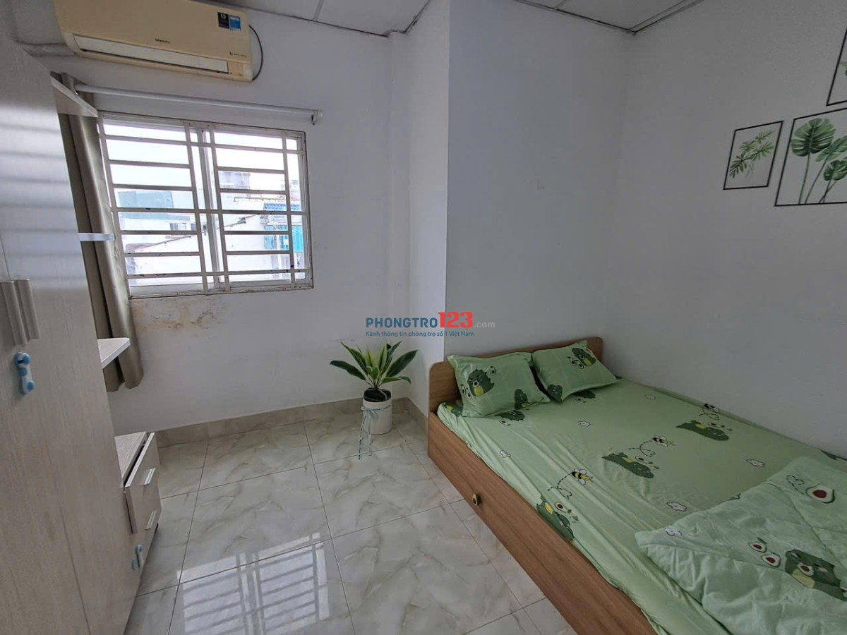 Phòng Trọ Tách Bếp Riêng Biệt Phòng Ngủ - Cửa Sổ - 35m2 - Ngay Cầu Kiệu - ĐH ISB - Chợ Tân Định