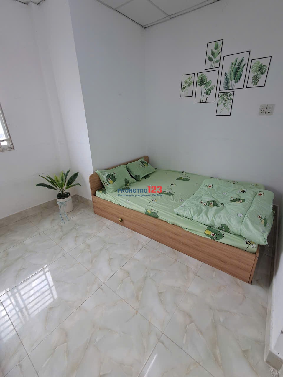 Phòng Trọ Tách Bếp Riêng Biệt Phòng Ngủ - Cửa Sổ - 35m2 - Ngay Cầu Kiệu - ĐH ISB - Chợ Tân Định