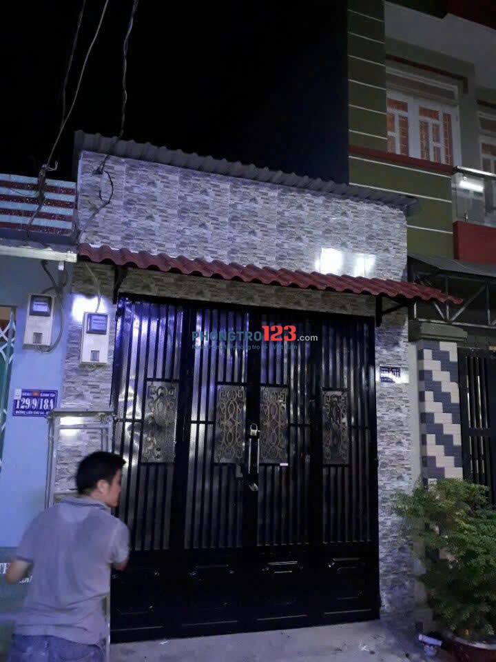 Chính chủ cho thuê nhà nguyên căn giá rẻ tại 129/9/18 Liên Khu 5 - 6, Quận Bình Tân