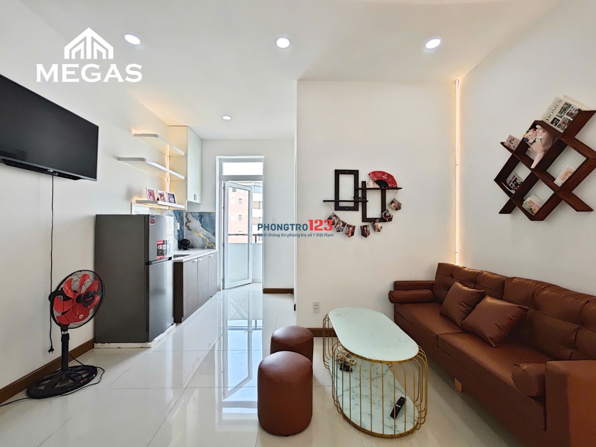 CĂN HỘ 1PN 2 BAN CÔNG MẶT TIỀN FULL NỘI THẤT CAO CẤP NHÀ MỚI 100% KẾ BÊN QUẬN 1