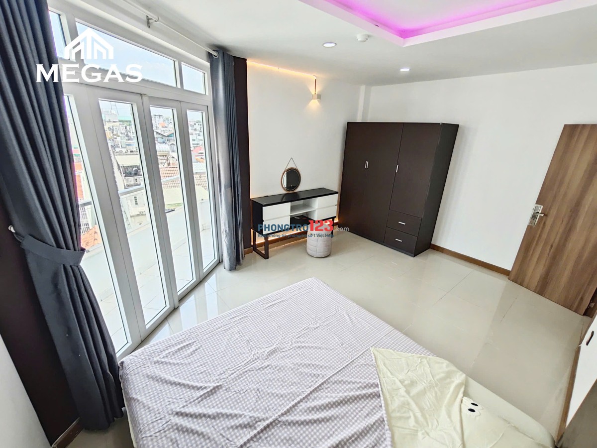 CĂN HỘ 1PN 2 BAN CÔNG MẶT TIỀN FULL NỘI THẤT CAO CẤP NHÀ MỚI 100% KẾ BÊN QUẬN 1