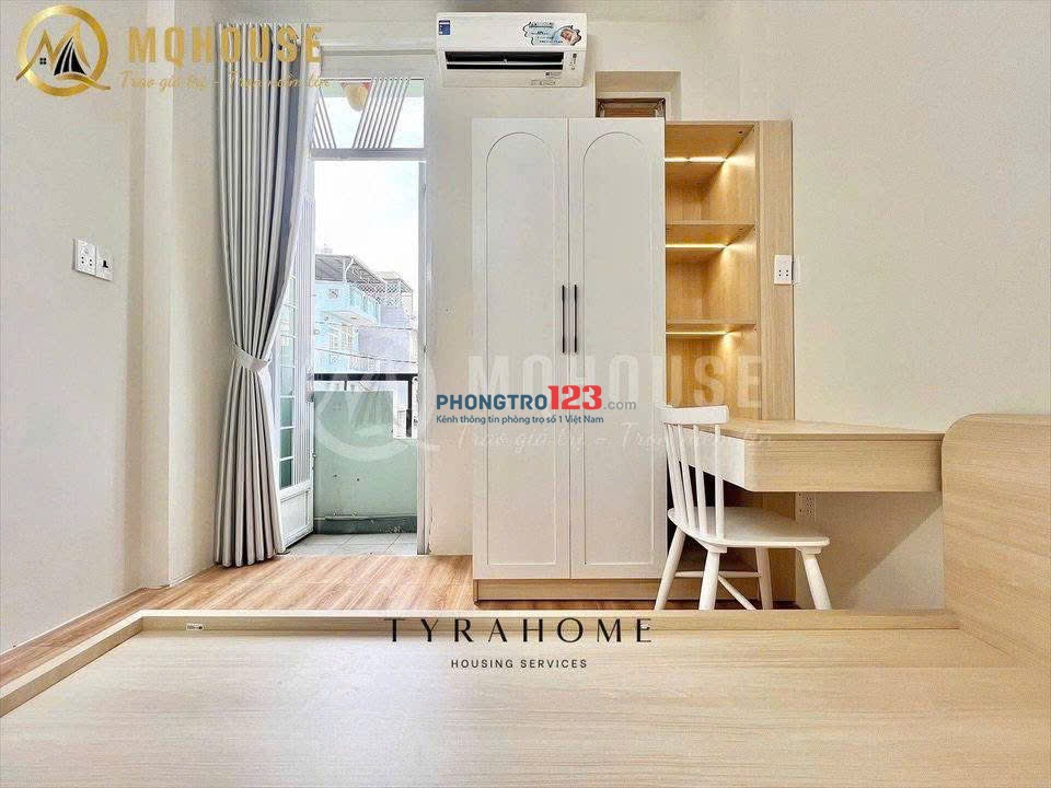 CHO THUÊ CĂN HỘ DỊCH VỤ FULL NỘI THẤT 100% NGAY TRUNG TÂM BÌNH THẠNH GẦN Q1,Q3