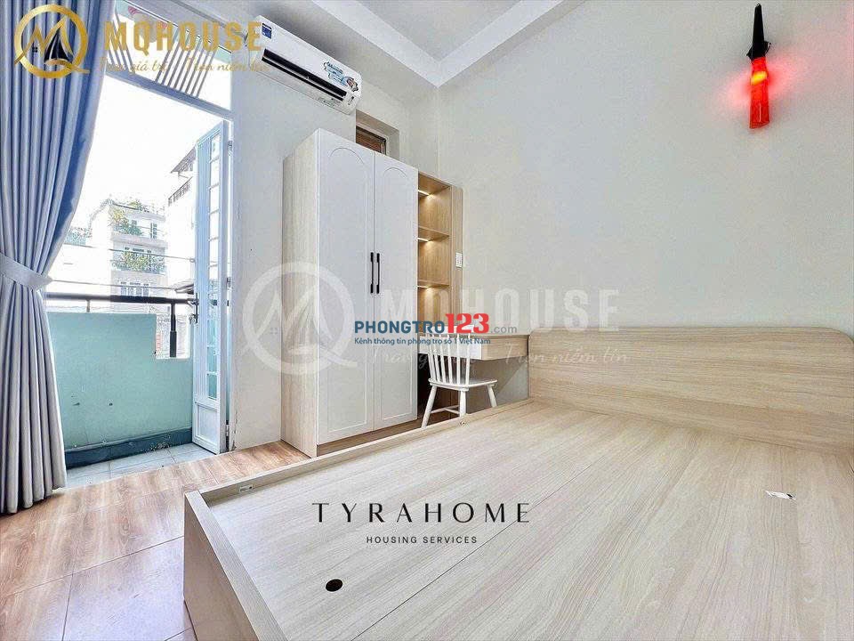 CHO THUÊ CĂN HỘ DỊCH VỤ FULL NỘI THẤT 100% NGAY TRUNG TÂM BÌNH THẠNH GẦN Q1,Q3