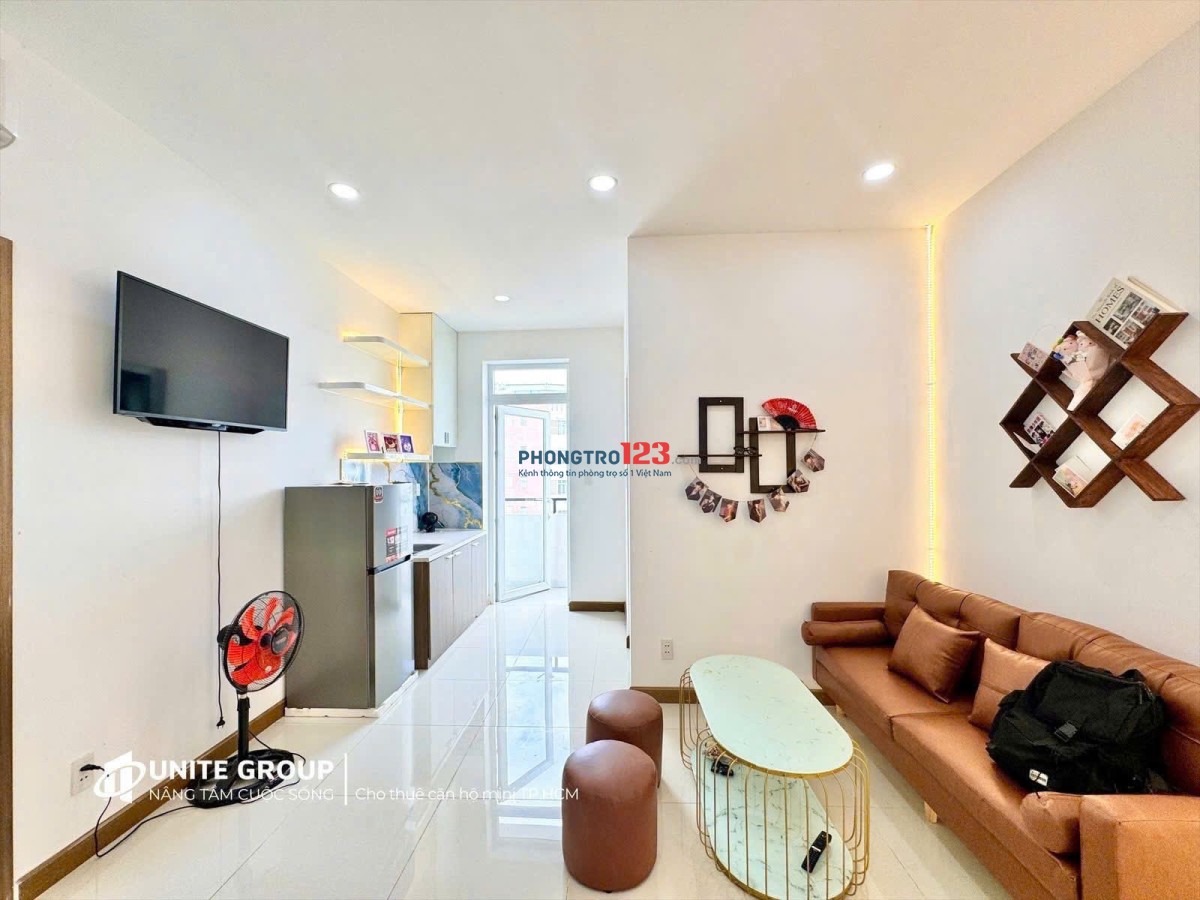 35m2 – CĂN HỘ 1 PHÒNG NGỦ – 2 BAN CÔNG – MÁY GIẶT RIÊNG 100% – NGAY TẠI LÝ PHỤC MAN QUẬN 7