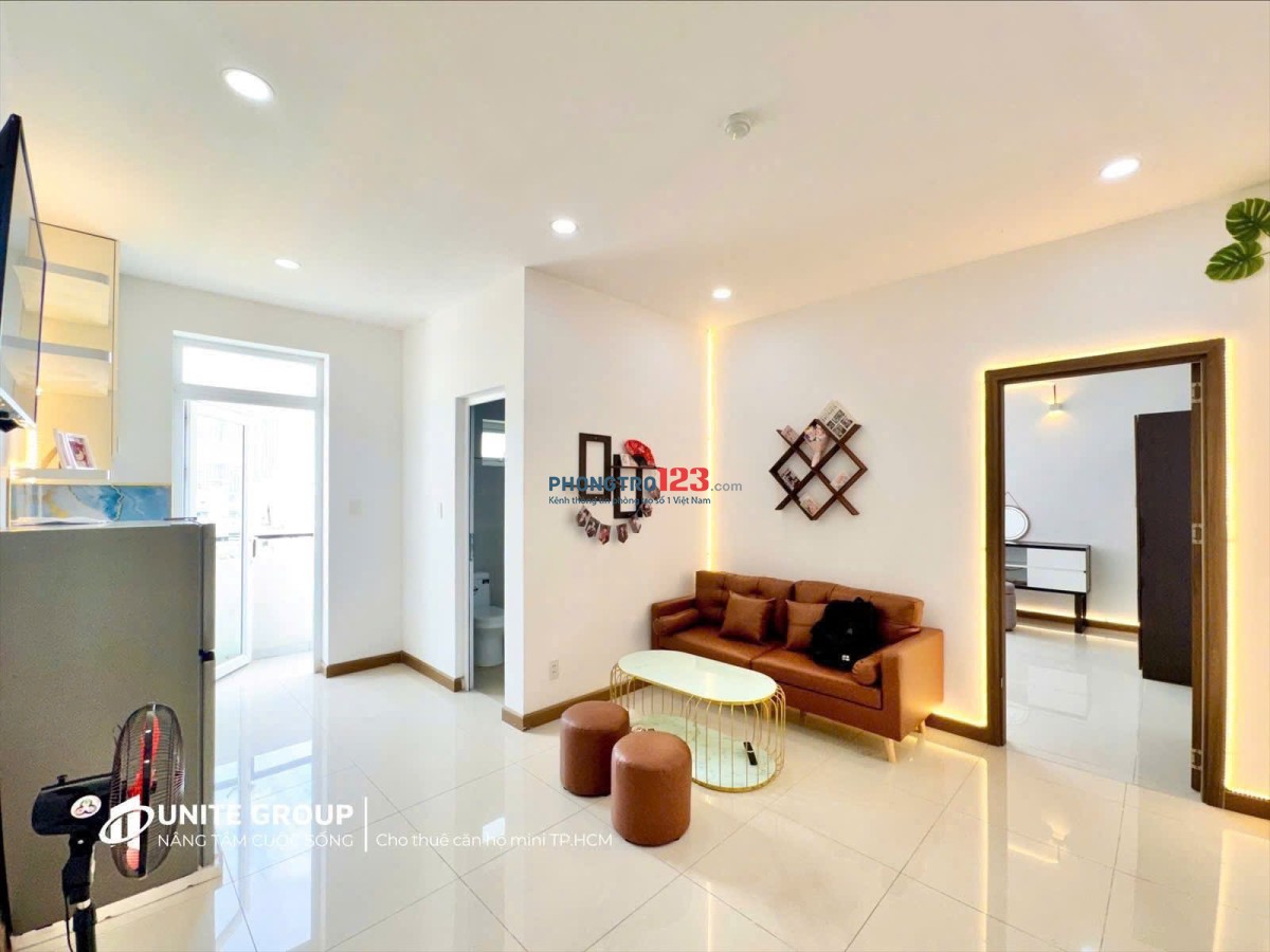 35m2 – CĂN HỘ 1 PHÒNG NGỦ – 2 BAN CÔNG – MÁY GIẶT RIÊNG 100% – NGAY TẠI LÝ PHỤC MAN QUẬN 7