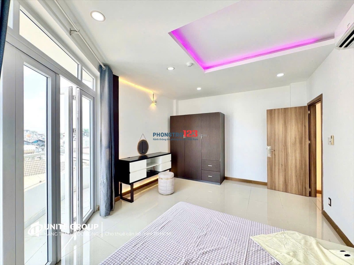 35m2 – CĂN HỘ 1 PHÒNG NGỦ – 2 BAN CÔNG – MÁY GIẶT RIÊNG 100% – NGAY TẠI LÝ PHỤC MAN QUẬN 7