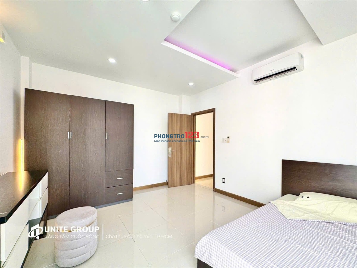 35m2 – CĂN HỘ 1 PHÒNG NGỦ – 2 BAN CÔNG – MÁY GIẶT RIÊNG 100% – NGAY TẠI LÝ PHỤC MAN QUẬN 7