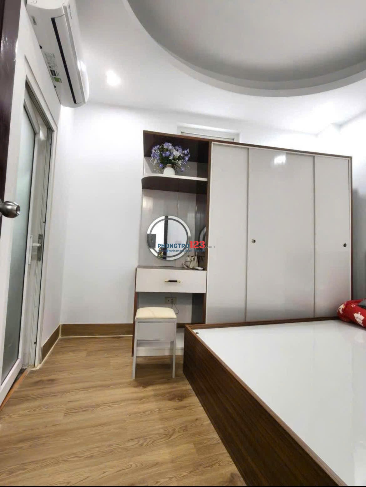 Chỉ 8tr5/th, Căn hộ Miếu Nổi, Bình Thạnh 55m2, 1PN, 1WC, Nội thất.