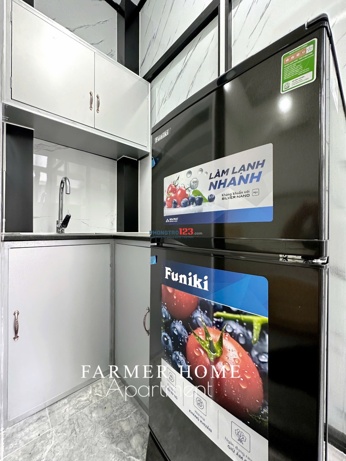 Trọ trung tâm quận 1 full nội thất ban công tách bếp gần chợ Tân Định, Horizon Tower