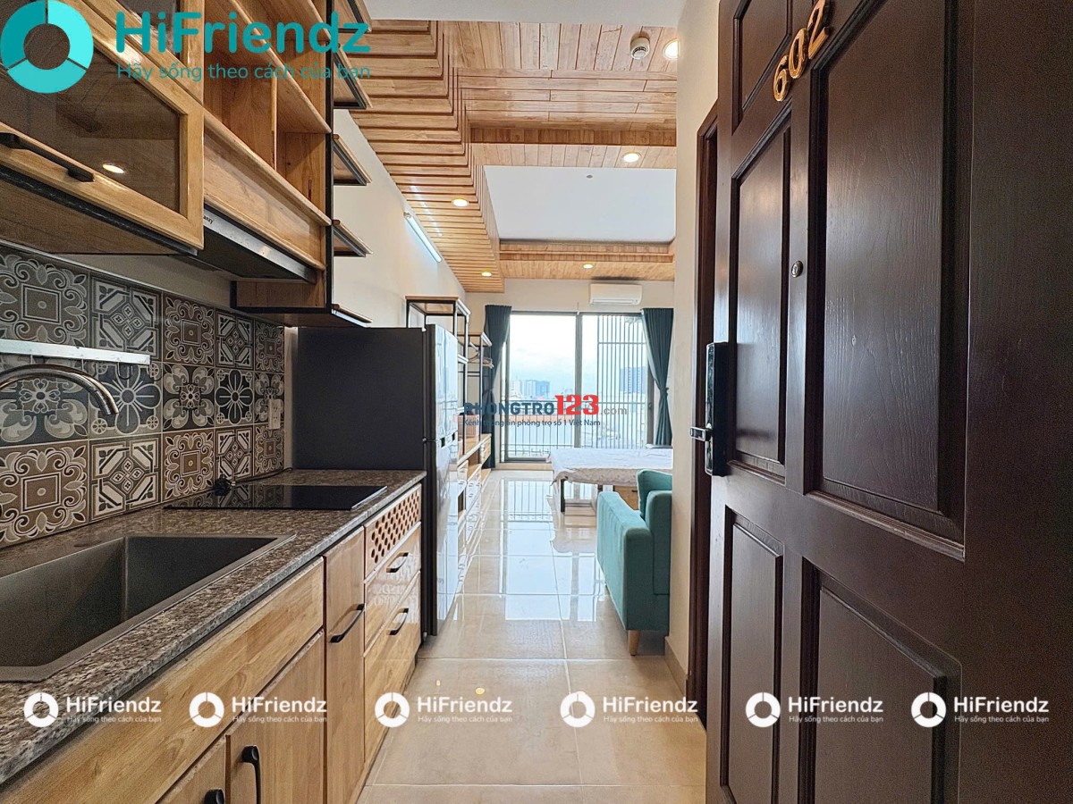Trọ quận 1 full nội thất 35m2 balcony/cửa sổ gần chợ Bến Thành Takashimaya