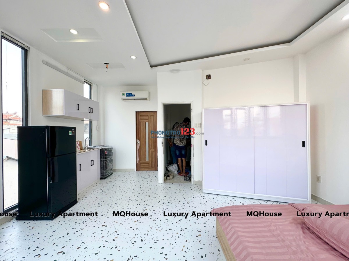  Studio 30m2 Full nội thất cửa sổ trời chợ Tân Định, cầu Công Lý, Hồ Con Rùa, công viên Lê Văn Tám