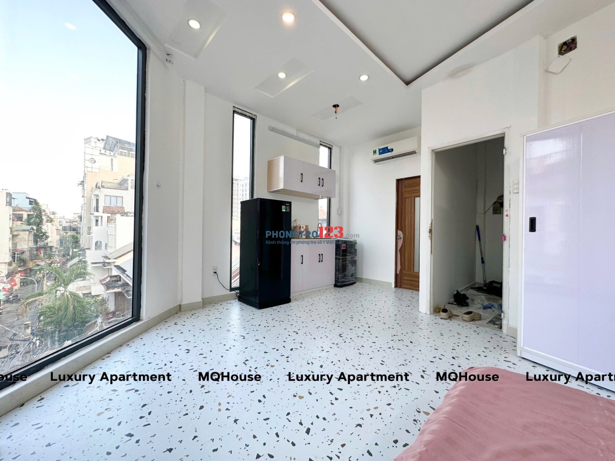  Studio 30m2 Full nội thất cửa sổ trời chợ Tân Định, cầu Công Lý, Hồ Con Rùa, công viên Lê Văn Tám