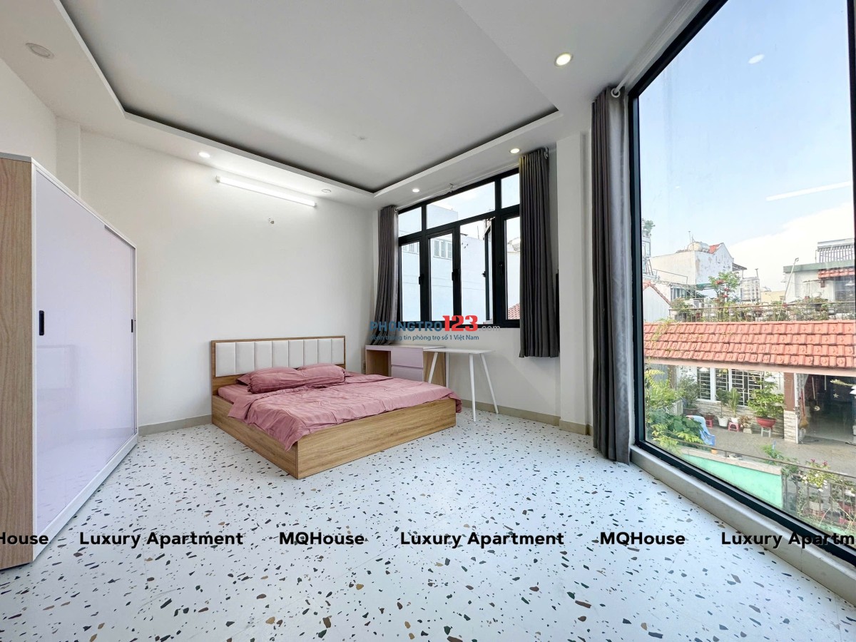  Studio 30m2 Full nội thất cửa sổ trời chợ Tân Định, cầu Công Lý, Hồ Con Rùa, công viên Lê Văn Tám