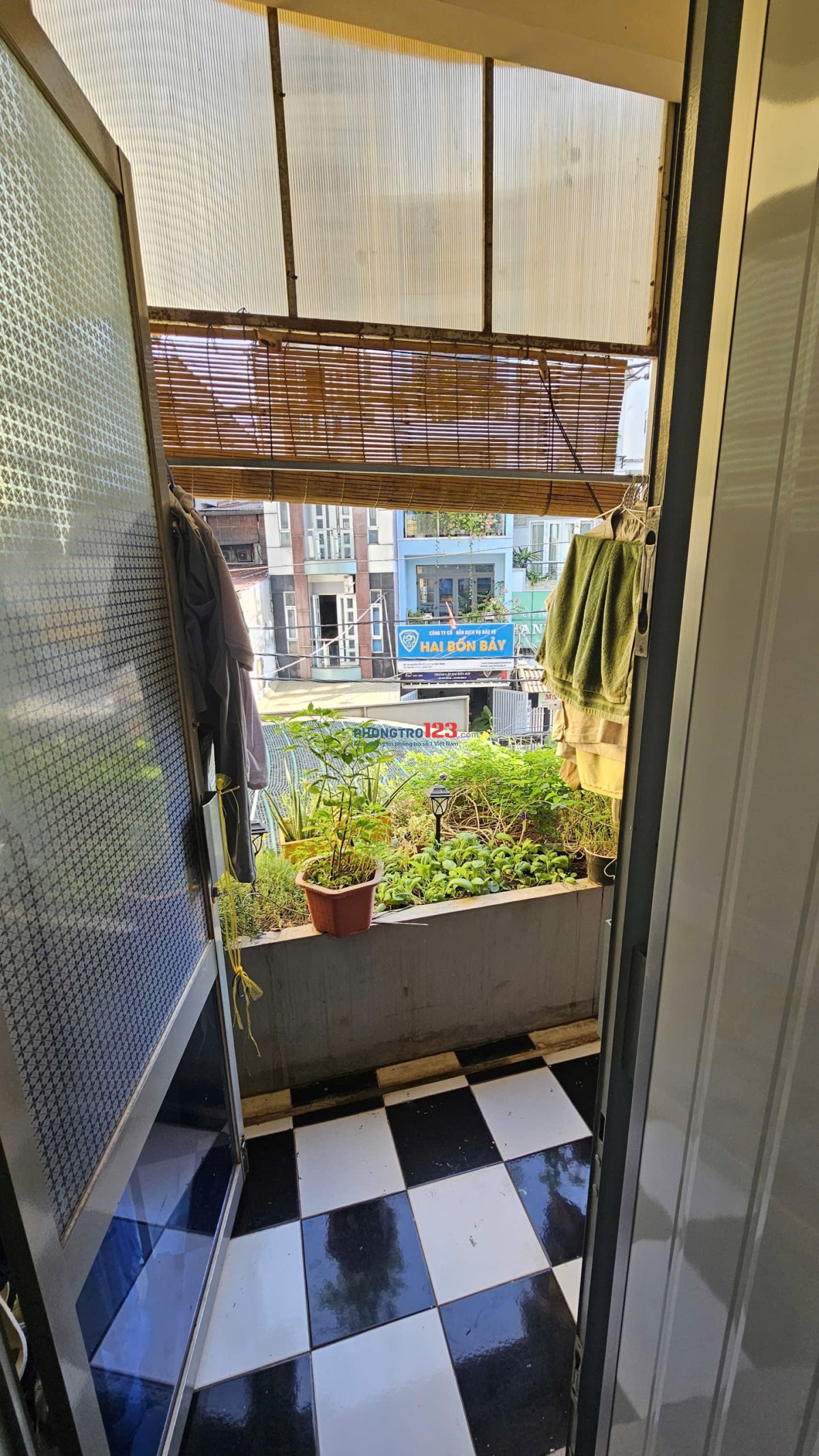 Căn hộ 2PN balcony full nội thất gần Thảo Cầm Viên, Chợ Thị Nghè, Bason, Ngã Tư Hàng Xanh, USSH