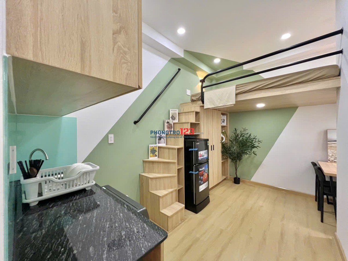 CHO THUÊ DUPLEX TÂN BÌNH - CÓ BAN CÔNG -CỬA SỔ – ĐƯỜNG ÂU CƠ - GẦN ĐH VĂN HIẾN