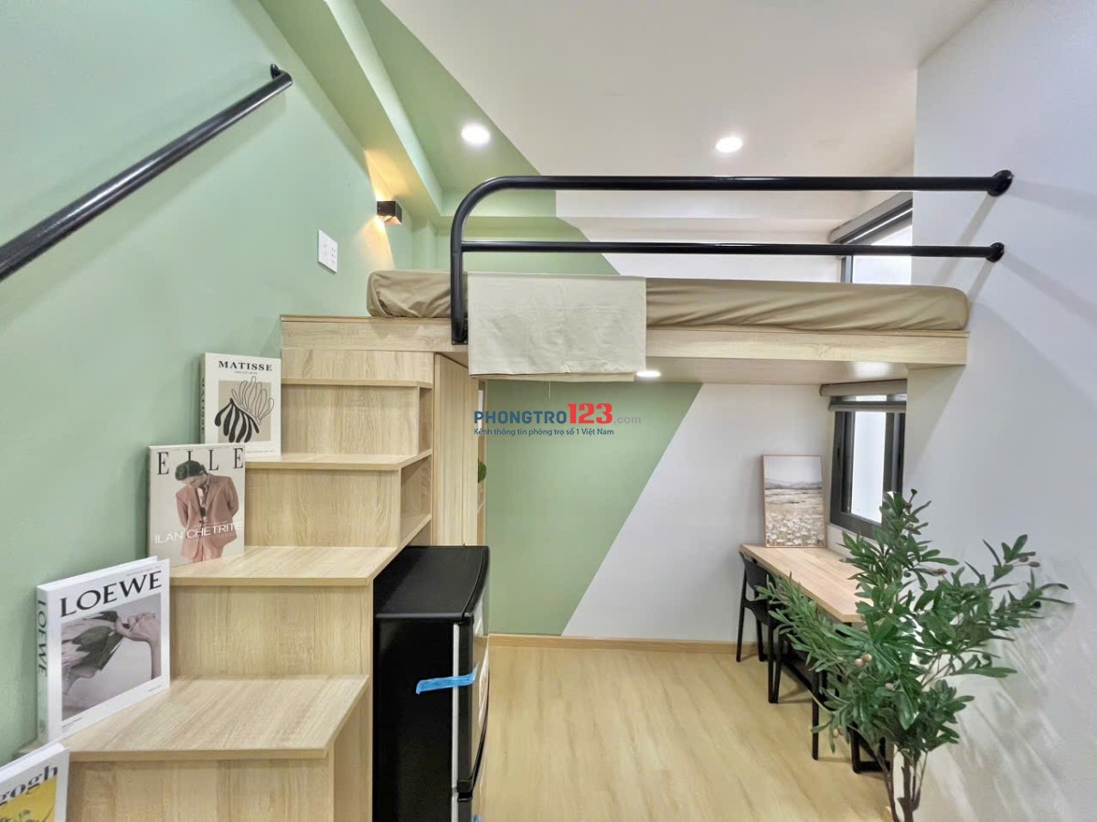 CHO THUÊ DUPLEX TÂN BÌNH - CÓ BAN CÔNG -CỬA SỔ – ĐƯỜNG ÂU CƠ - GẦN ĐH VĂN HIẾN