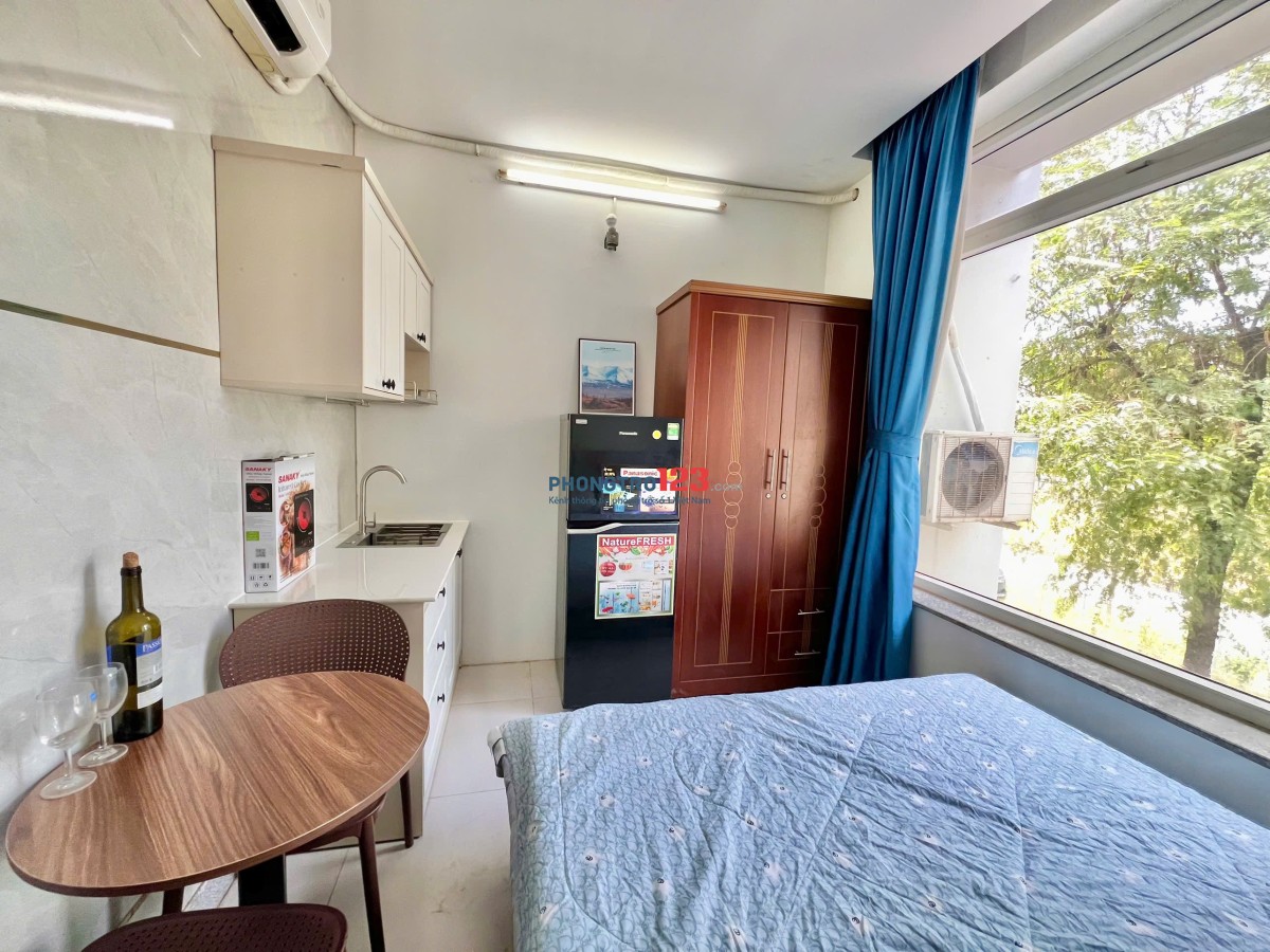 Studio full nt quận 7 kdc ven sông kế tdtu ,rmit, quận 8, trung sơn, quận 4