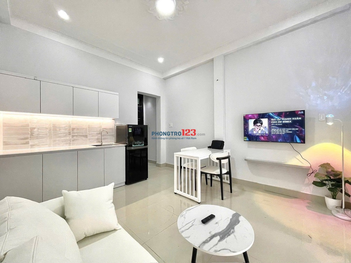 Cho Thuê Căn Hộ 1 Phòng Ngủ Full Nội Thất Máy Giặt Riêng Ban Công Lớn Nguyễn Trãi 23/9 Quận 1