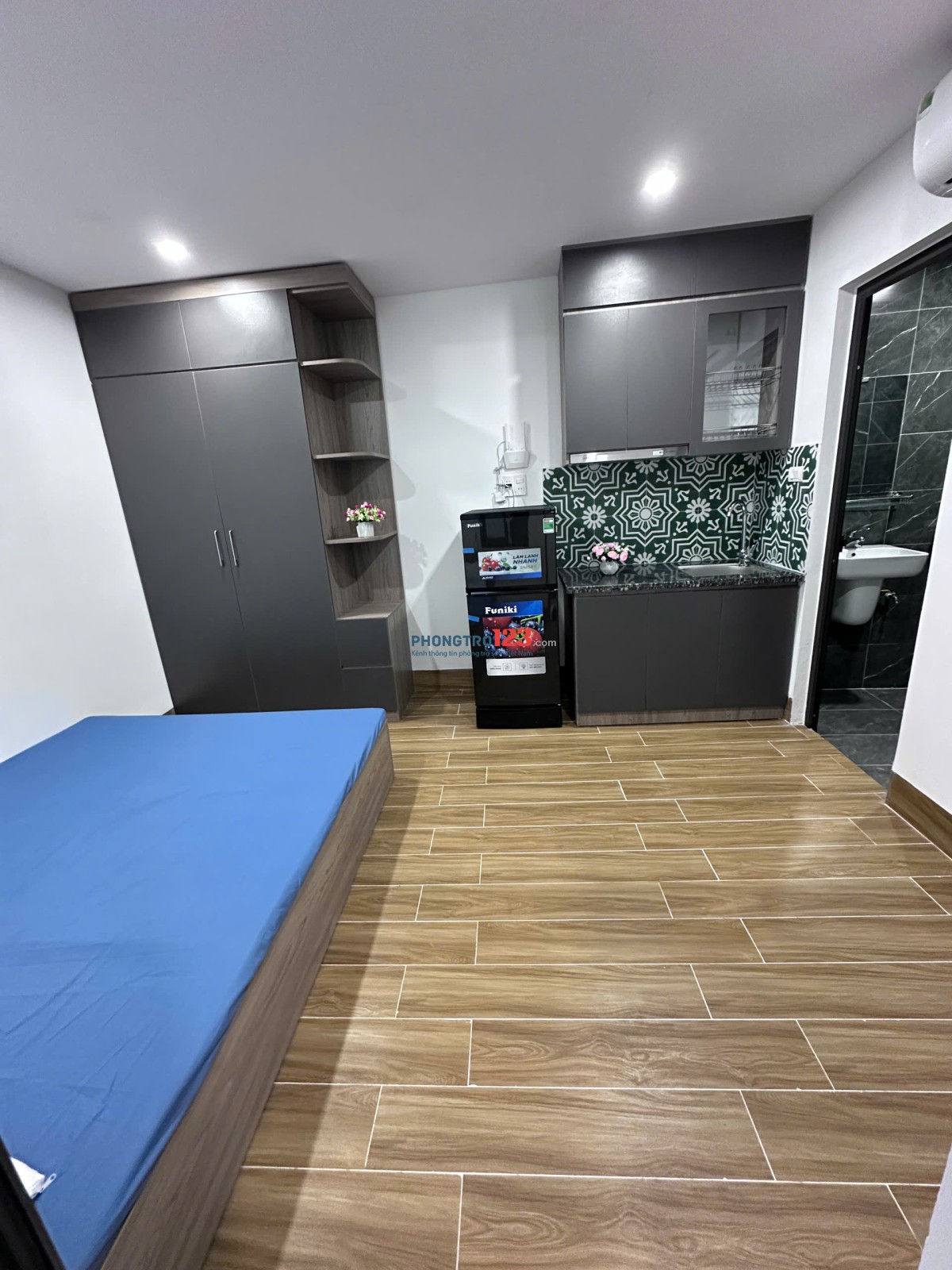 Chính chủ cho thuê phòng trọ mới xây full đồ, view cực thoáng