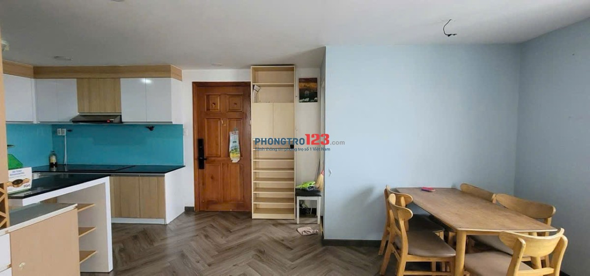 Cho thuê chung cư Topaz Home, Phan Văn Hớn, Q12: 7tr5/th 3pn, 2wc, có nội thất