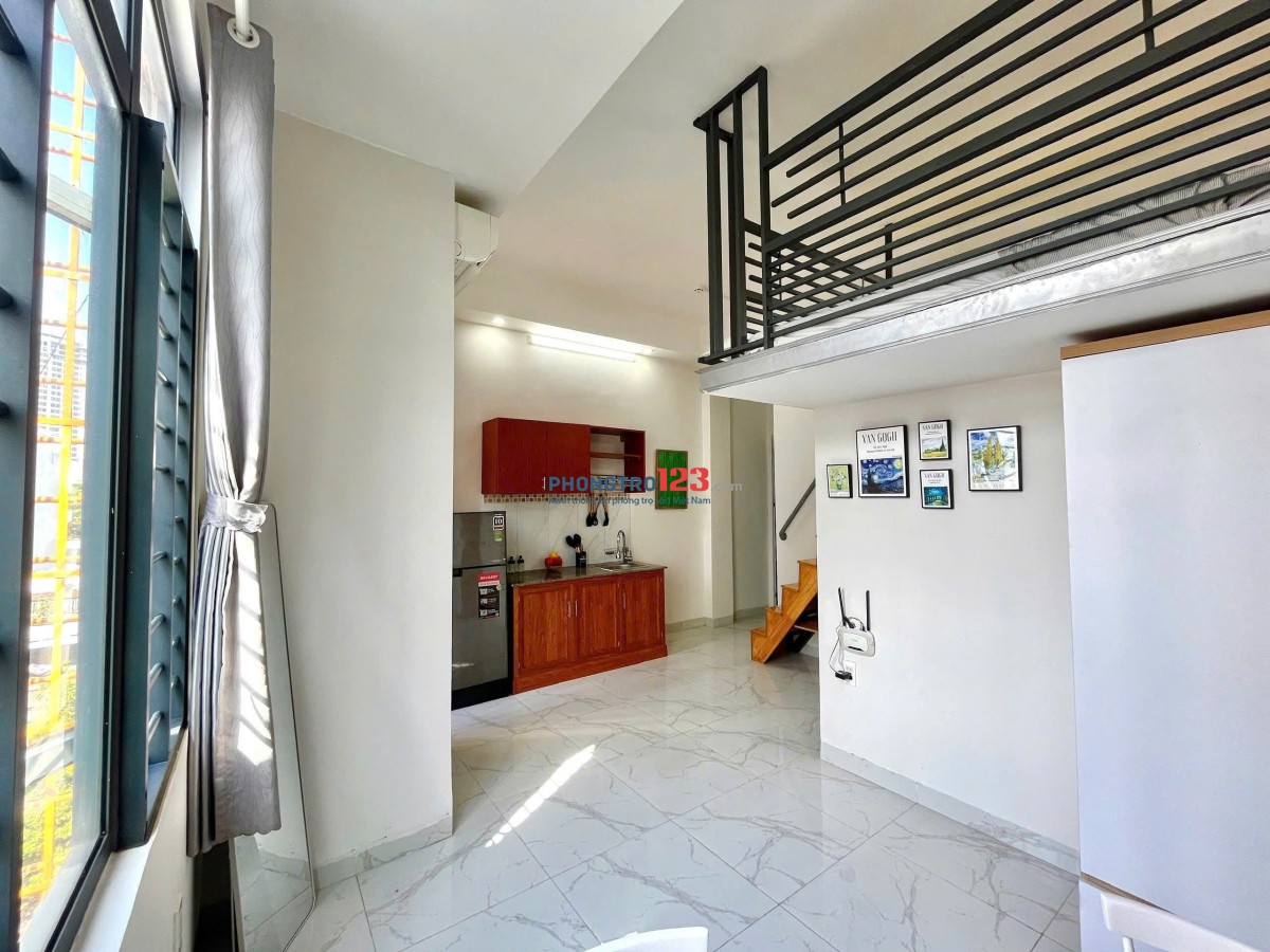 CHO THUÊ DUPLEX TÂN BÌNH – FULL NỘI THẤT – CỬA SỔ THOÁNG SÁNG - GẦN ĐH VĂN HIẾN, ĐH CÔNG THƯƠNG