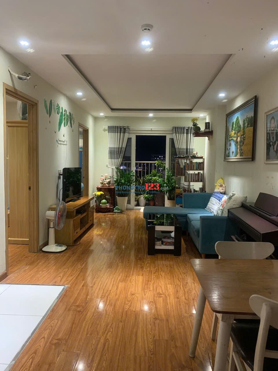 Chung cư Khang Gia, Tân Hương, TP: 82m2, 2PN, 2wc, full nội thất, 8tr/th
