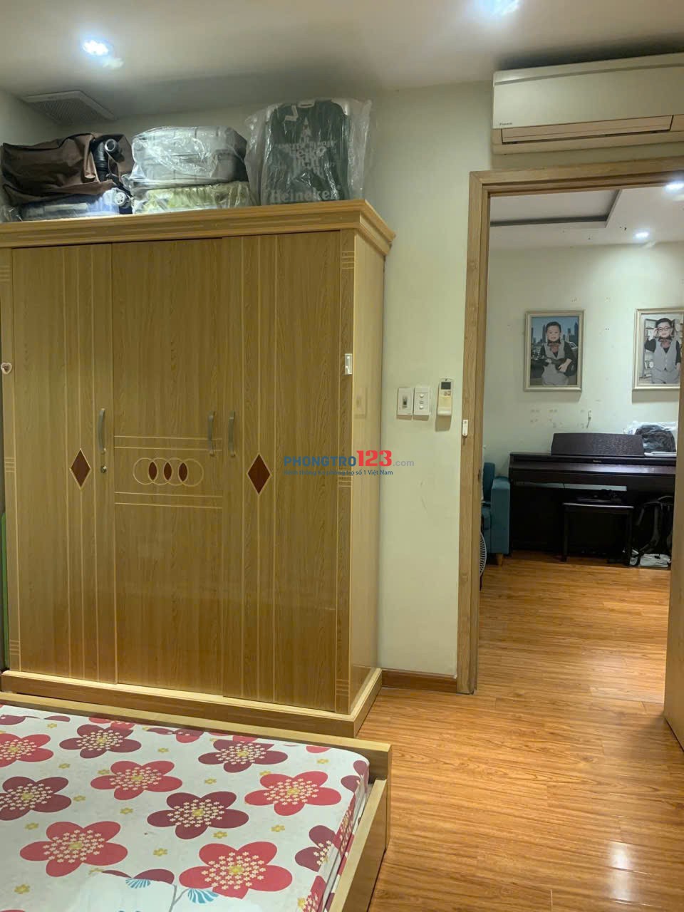 Chung cư Khang Gia, Tân Hương, TP: 82m2, 2PN, 2wc, full nội thất, 8tr/th