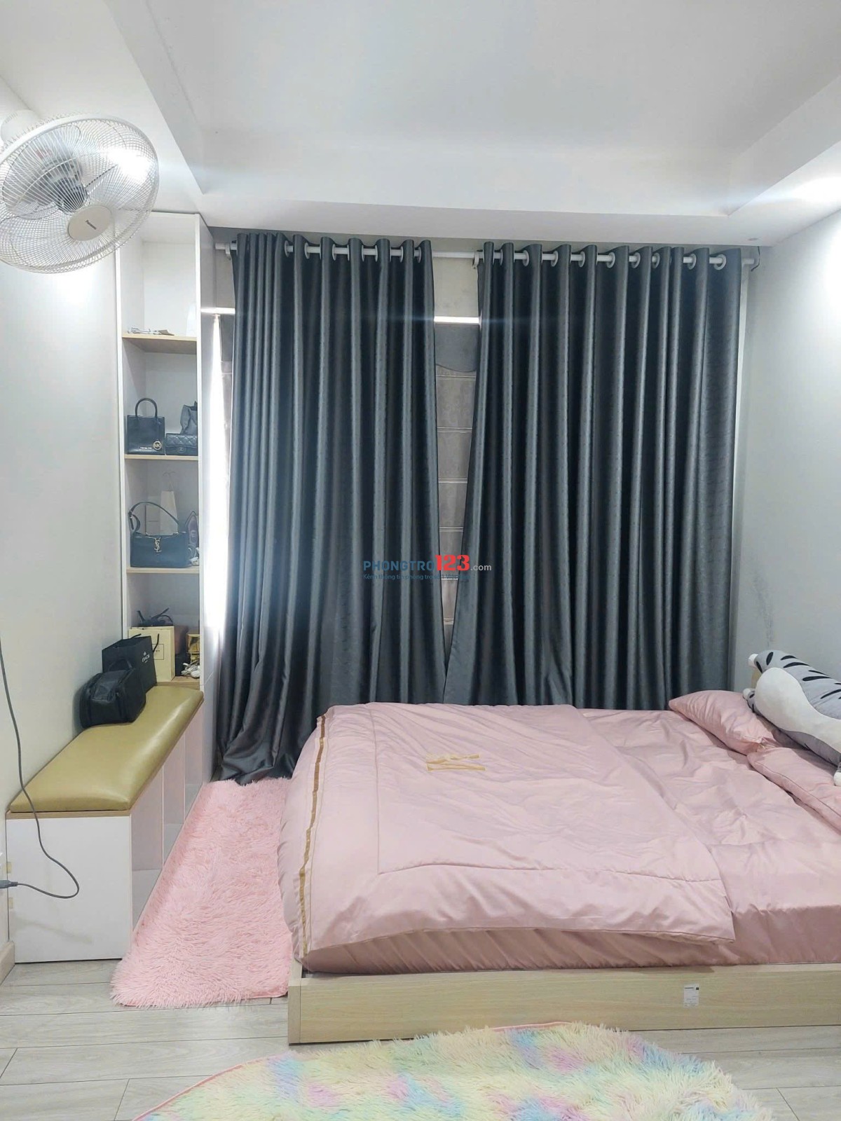 Chỉ 10tr5/th, Căn hộ 55m2, Nội thất đủ, C/C Screc, Trường Sa, Quận 3.