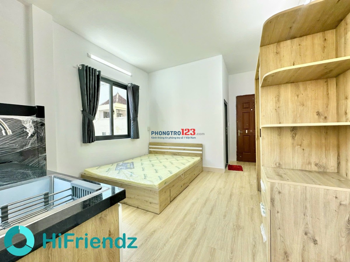 Cho thuê Căn Hộ Ban Công 2 Cửa sổ tại Nguyễn Văn Thủ, Q1, view đẹp, nội thất mới, gần công viên