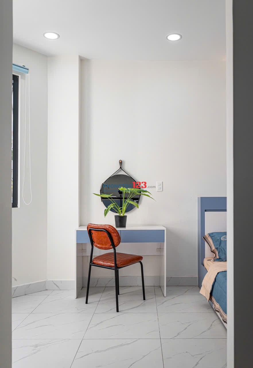 Căn hộ studio full nội thất rộng 40m2 máy giặt riêng gần sân bay tân sơn nhất lăng cha cả tân bình