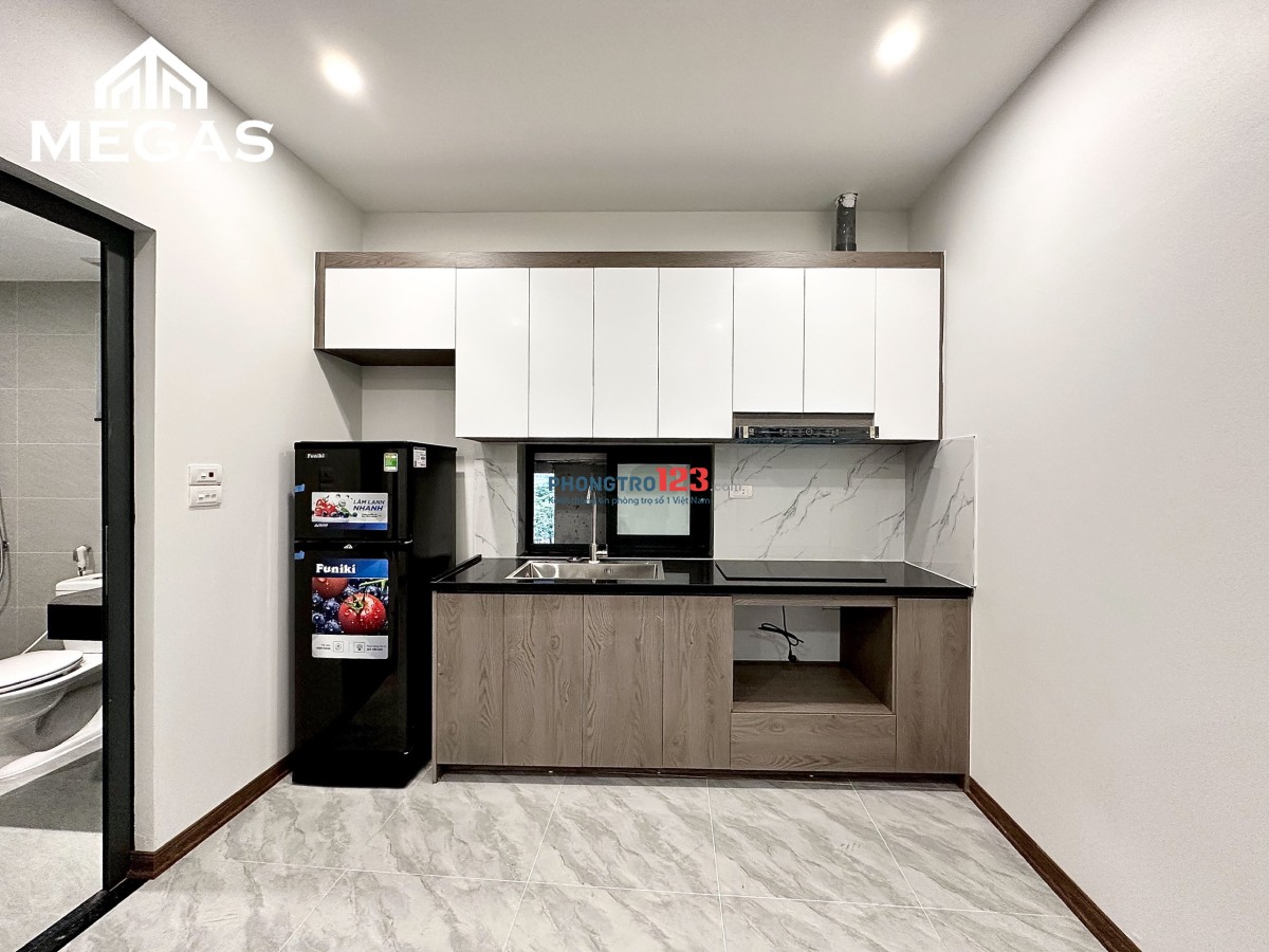 CHO THUÊ CĂN HỘ 1 NGỦ 1 KHÁCH OTO ĐỂ CỬA NGAY VÕ CHÍ CÔNG