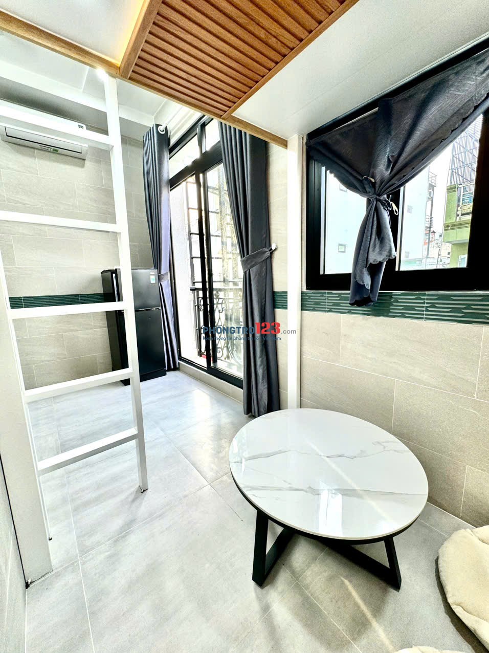 PHÒNG TRỌ FULL NỘI THẤT 35M2 GẦM UNG VĂN KHIÊM NGAY BÌNH THẠNH TIỆN DI CHUYỂN CÁC QUẬN 1 QUẬN 2