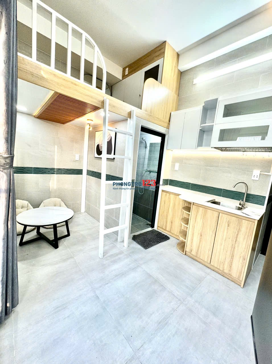 PHÒNG TRỌ FULL NỘI THẤT 35M2 GẦM UNG VĂN KHIÊM NGAY BÌNH THẠNH TIỆN DI CHUYỂN CÁC QUẬN 1 QUẬN 2