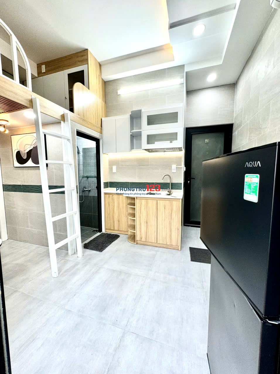 PHÒNG TRỌ FULL NỘI THẤT 35M2 GẦM UNG VĂN KHIÊM NGAY BÌNH THẠNH TIỆN DI CHUYỂN CÁC QUẬN 1 QUẬN 2