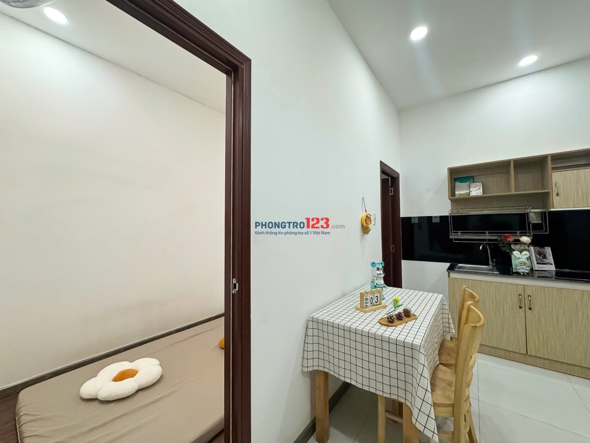 CĂN 1 PHÒNG NGỦ – FULL NỘI THẤT, MỚI TINH – ĐƯỜNG ÂU CƠ, TÂN BÌNH