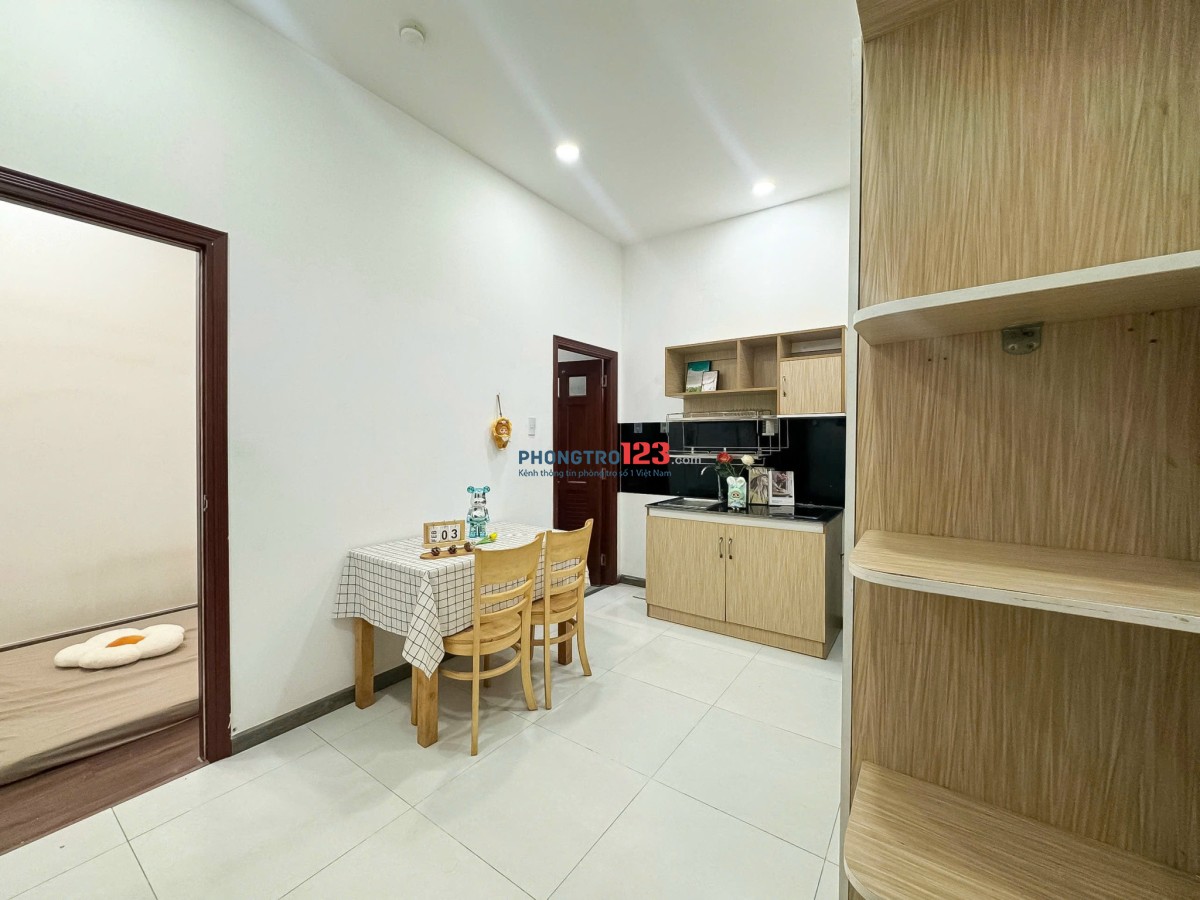 CĂN 1 PHÒNG NGỦ – FULL NỘI THẤT, MỚI TINH – ĐƯỜNG ÂU CƠ, TÂN BÌNH