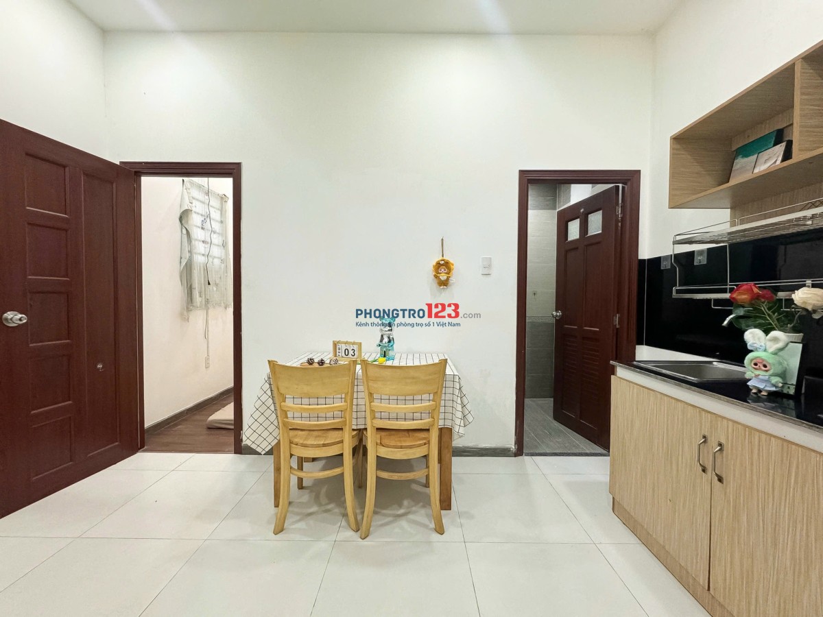 CĂN 1 PHÒNG NGỦ – FULL NỘI THẤT, MỚI TINH – ĐƯỜNG ÂU CƠ, TÂN BÌNH